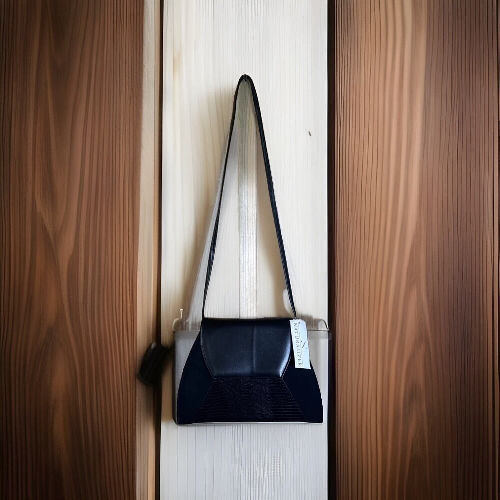Naturalizer Black Pocket Book Purse Bag